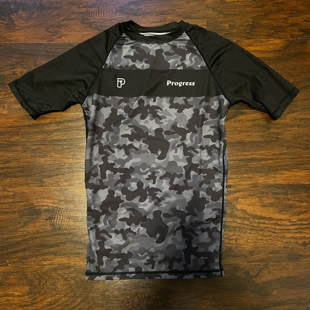 Progress Jiu Jitsu Camo rash guard